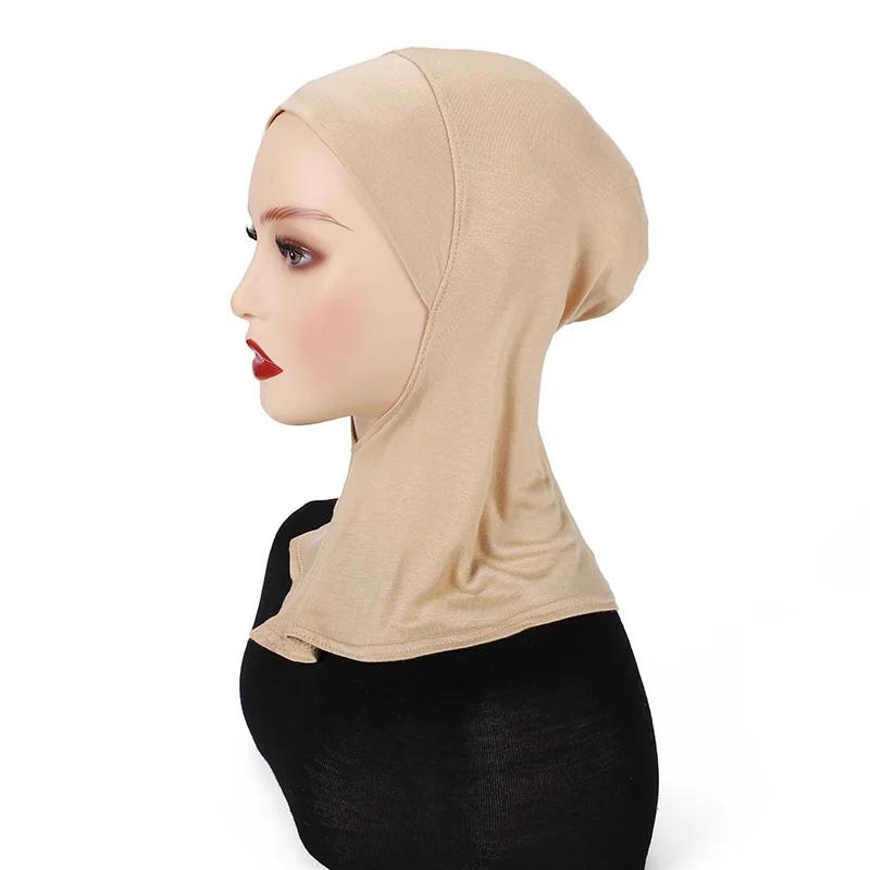 ̽ ̽ ƶ Hijabs Ϲ ÷  Underscarf Turban  ī Headscarf 󸶴 Femme ü Ŀ ī 񵵸